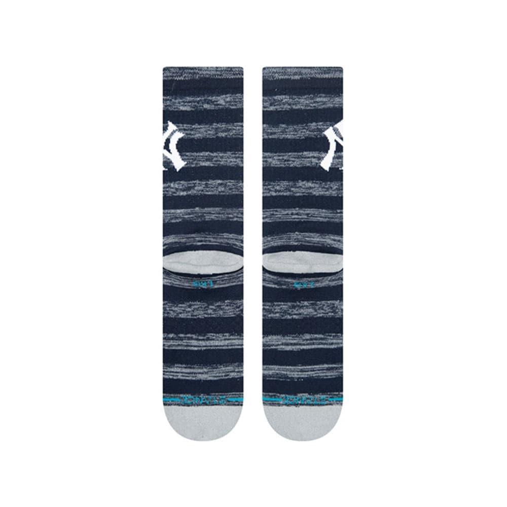 Stance Socks Large (9-12 US) New York Yankees Stance MLB Twist Crew Socks - Navy