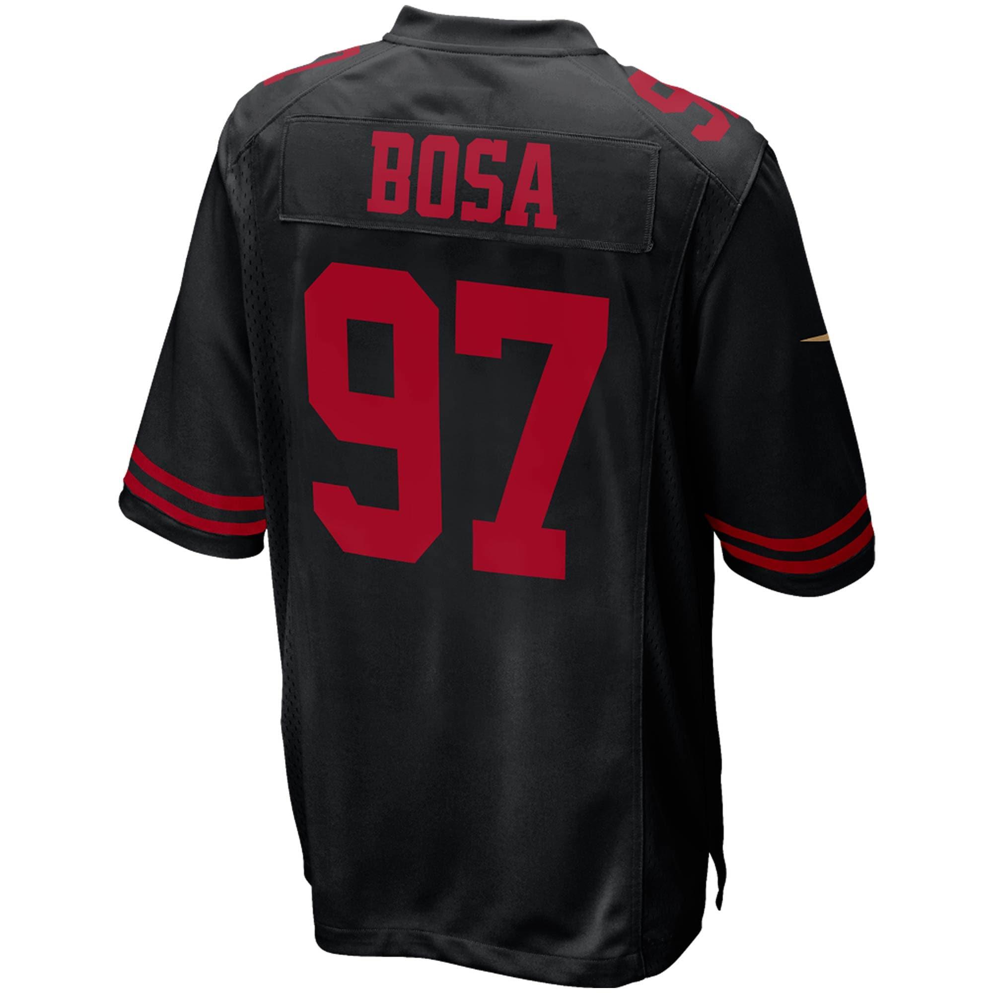 Nike Jerseys Nick Bosa San Francisco 49ers Nike NFL Game Jersey - Black