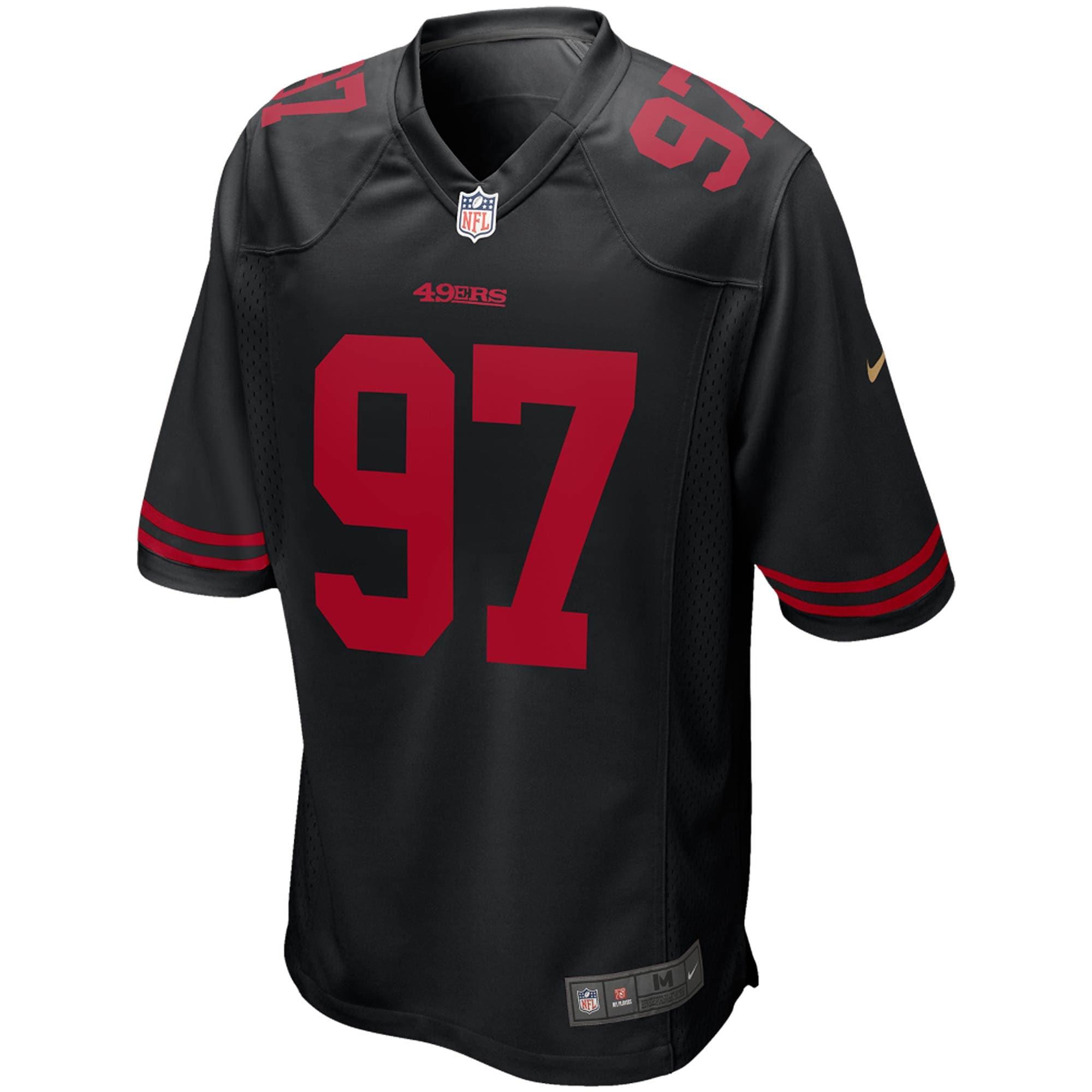 Nike Jerseys Nick Bosa San Francisco 49ers Nike NFL Game Jersey - Black