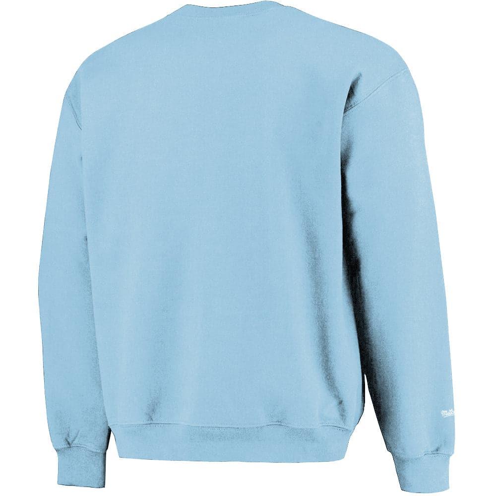 Mitchell And Ness Jumpers North Carolina Tar Heels Mitchell & Ness NCAA Warm Up Arch Vintage Crew Jumper - Blue