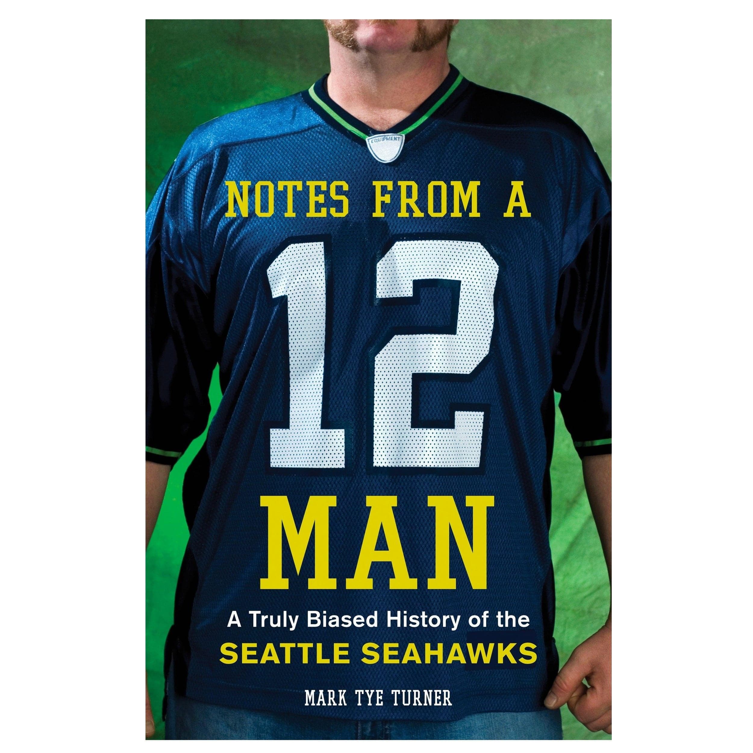 Harper Collins Books Notes From A 12 Man Seattle Seahawks NFL Hardcover Book