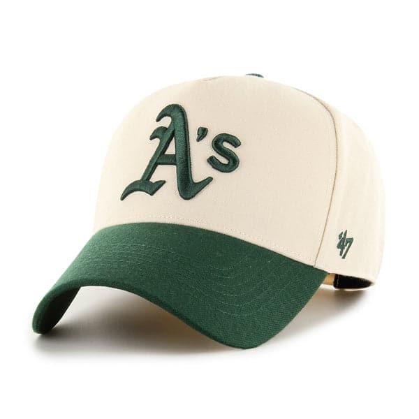 47 Brand Caps Oakland Athletics '47 MLB 2 Tone Replica MVP DT Snapback Hat - Natural