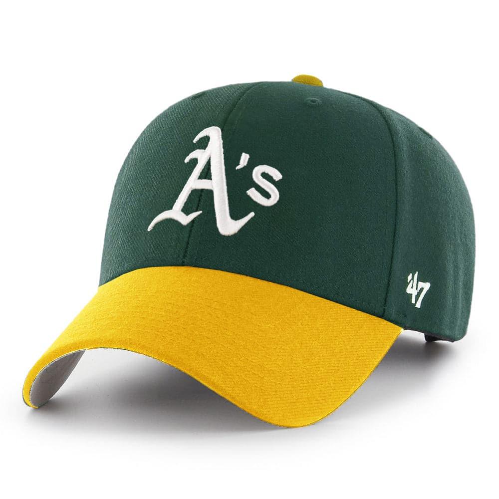47 Brand Caps Oakland Athletics '47 MLB Home 2 Tone MVP Adjustable Curve Hat - Green