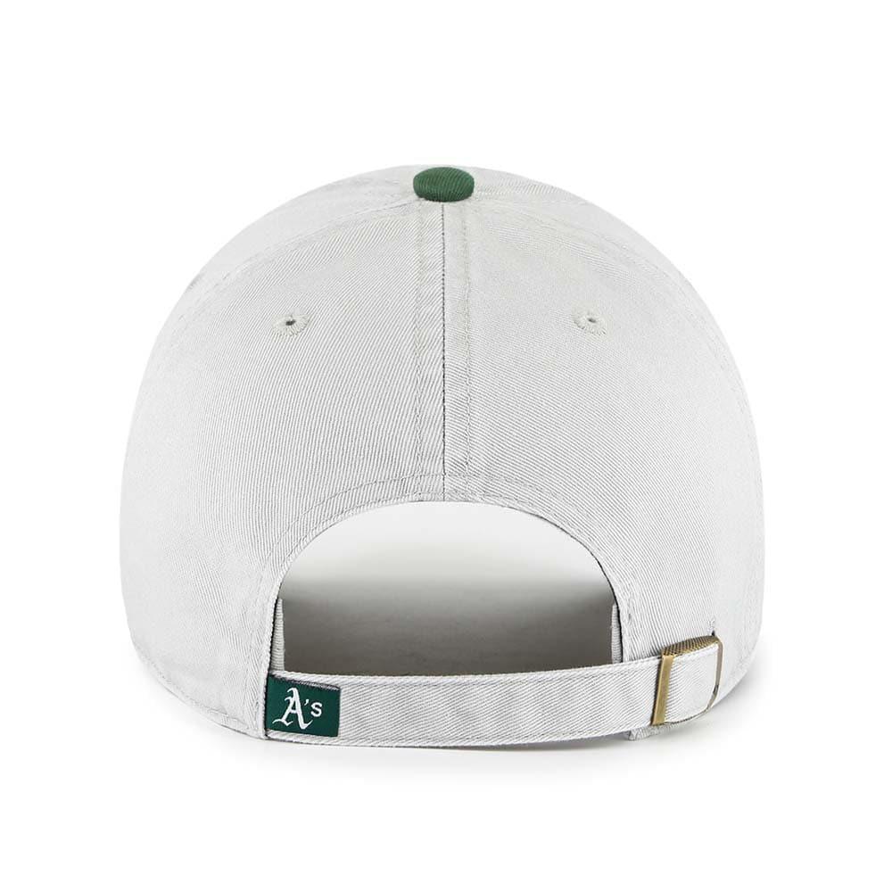47 Brand Caps Oakland Athletics '47 MLB Team 2-Tone Clean Up Strapback Hat - Grey