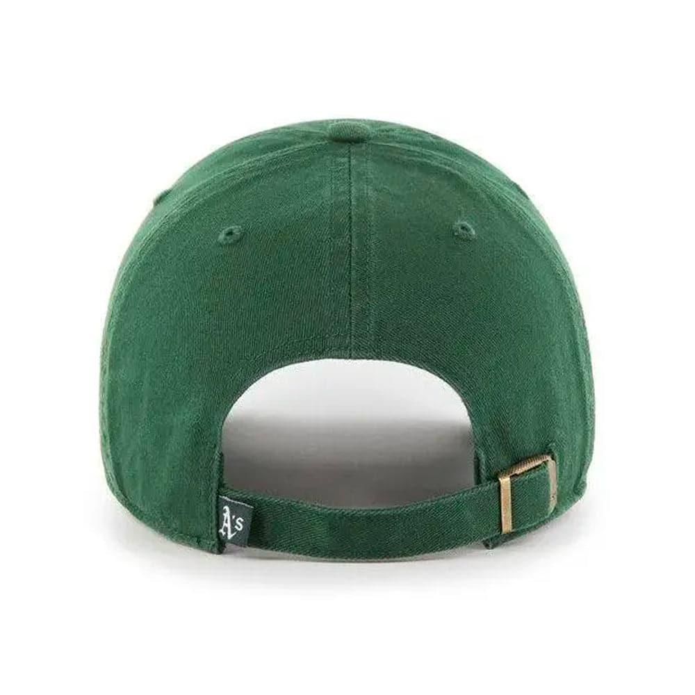 47 Brand Caps Oakland Athletics '47 MLB Team Clean Up Strapback Hat - Green