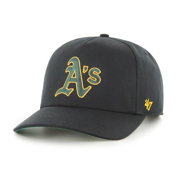 47 Brand Caps Oakland Athletics '47 MLB Team Nantasket Pre-Curved Snapback Hat - Black