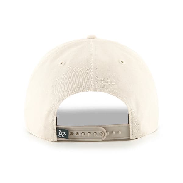 47 Brand Caps Oakland Athletics '47 MLB Team Script Nantasket Pre-Curved Snapback Hat - Bone