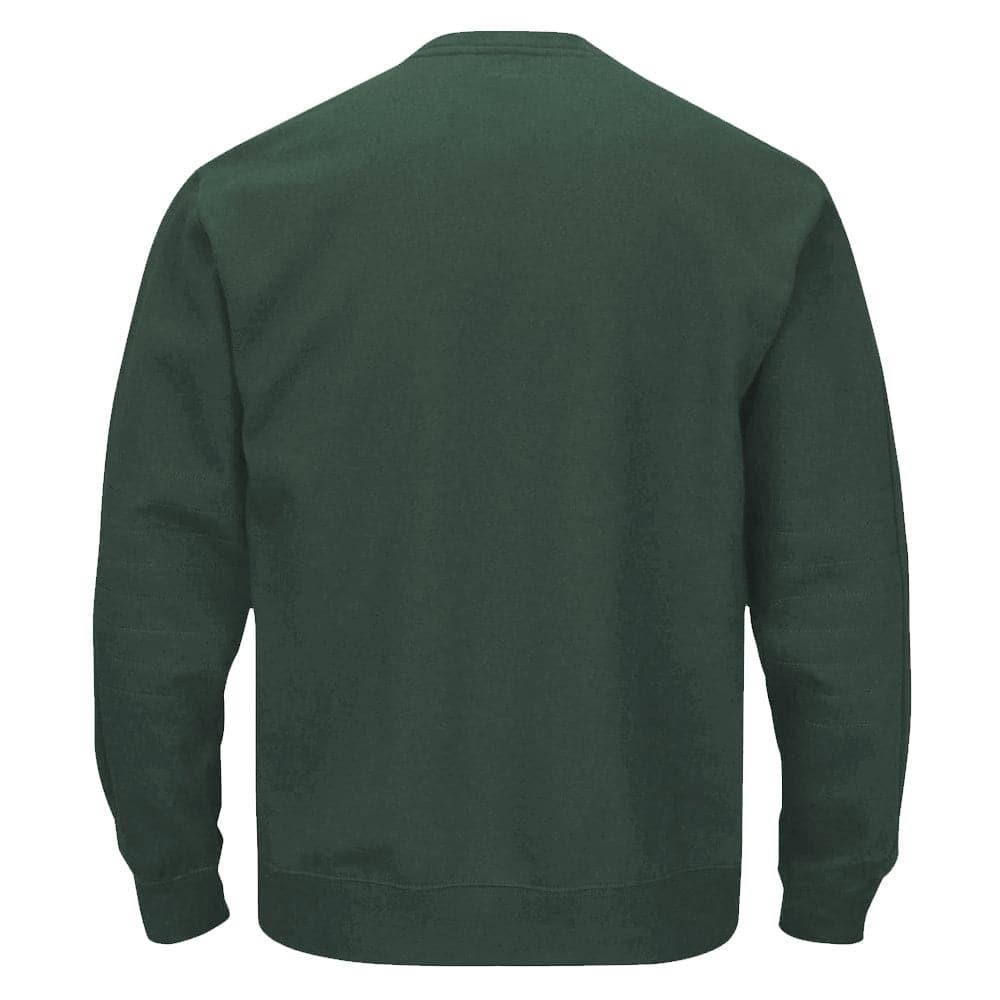 Majestic Athletic Jumpers Oakland Athletics Majestic MLB Vintage Throwback Crew Jumper - Green