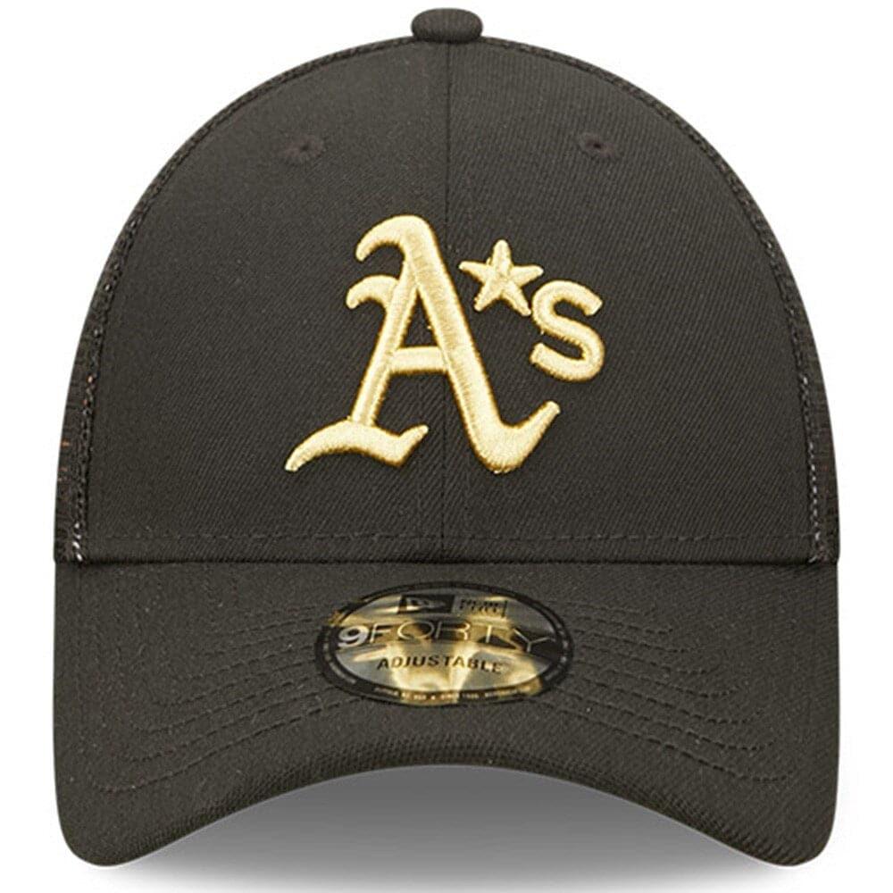 New Era Caps Oakland Athletics New Era MLB 2022 All-Star Game 9FORTY Trucker Snapback Hat - Black