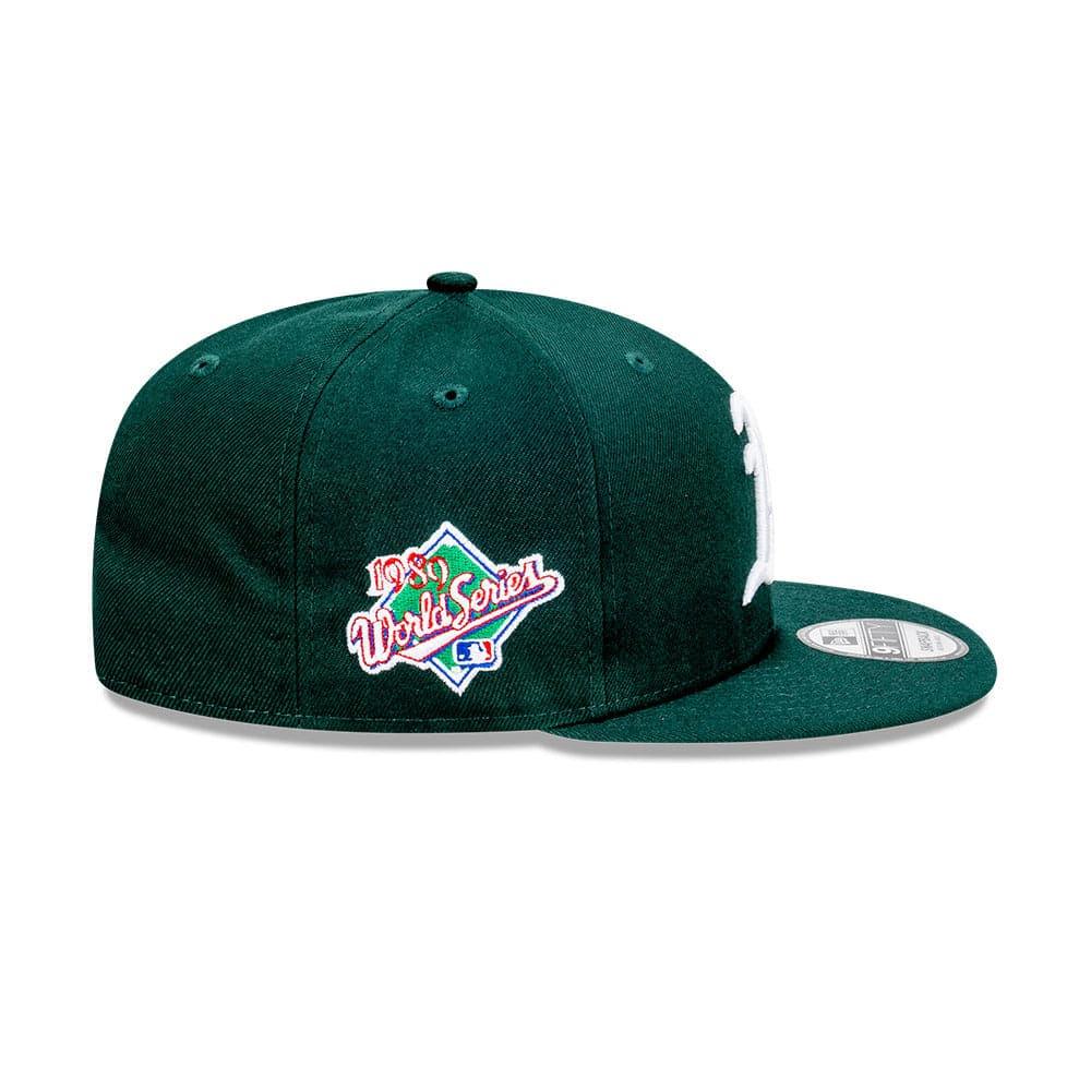 New Era Caps Adjustable M/L Oakland Athletics New Era MLB 89 World Series Patch 9FIFTY Snapback Hat - Green
