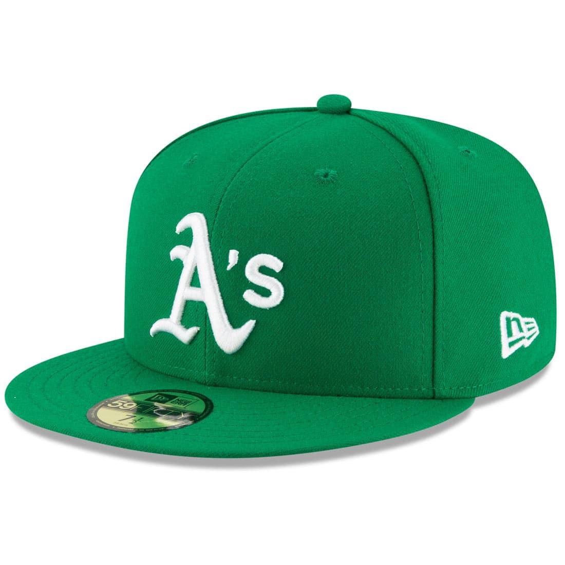 New Era Caps Oakland Athletics New Era MLB AC On-Field Alt 59FIFTY Fitted Hat - Green