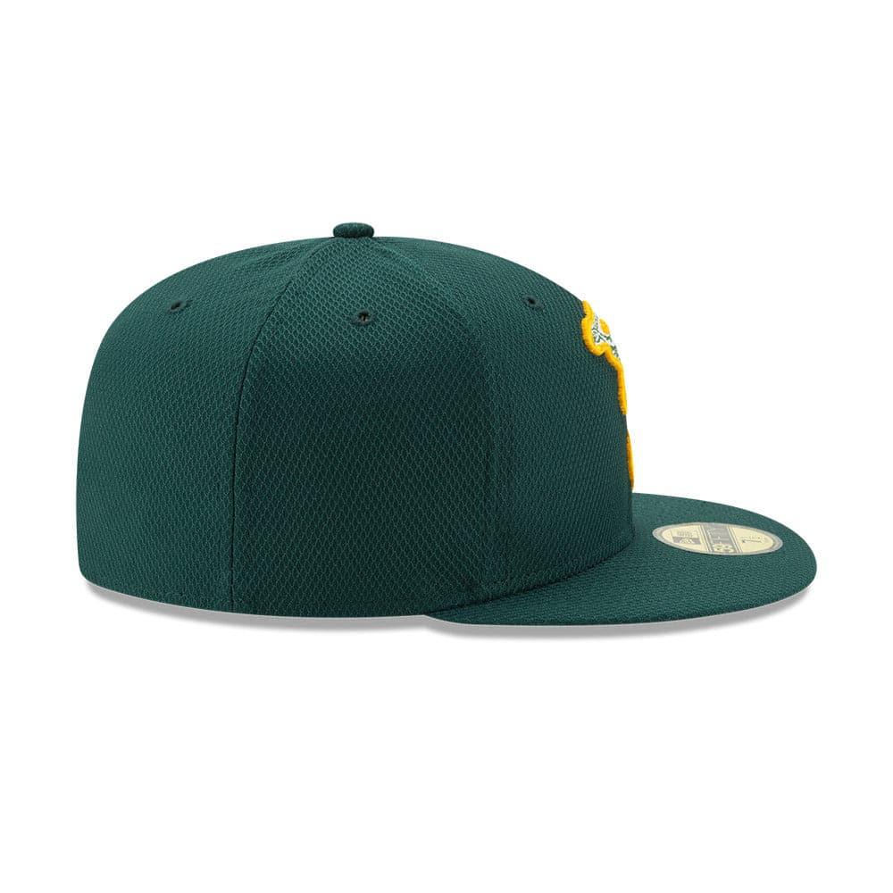 New Era Caps Oakland Athletics New Era MLB Alt Diamond Era Performance 59FIFTY Fitted Hat - Green
