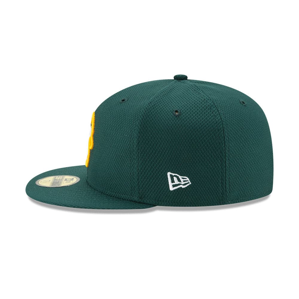New Era Caps Oakland Athletics New Era MLB Alt Diamond Era Performance 59FIFTY Fitted Hat - Green