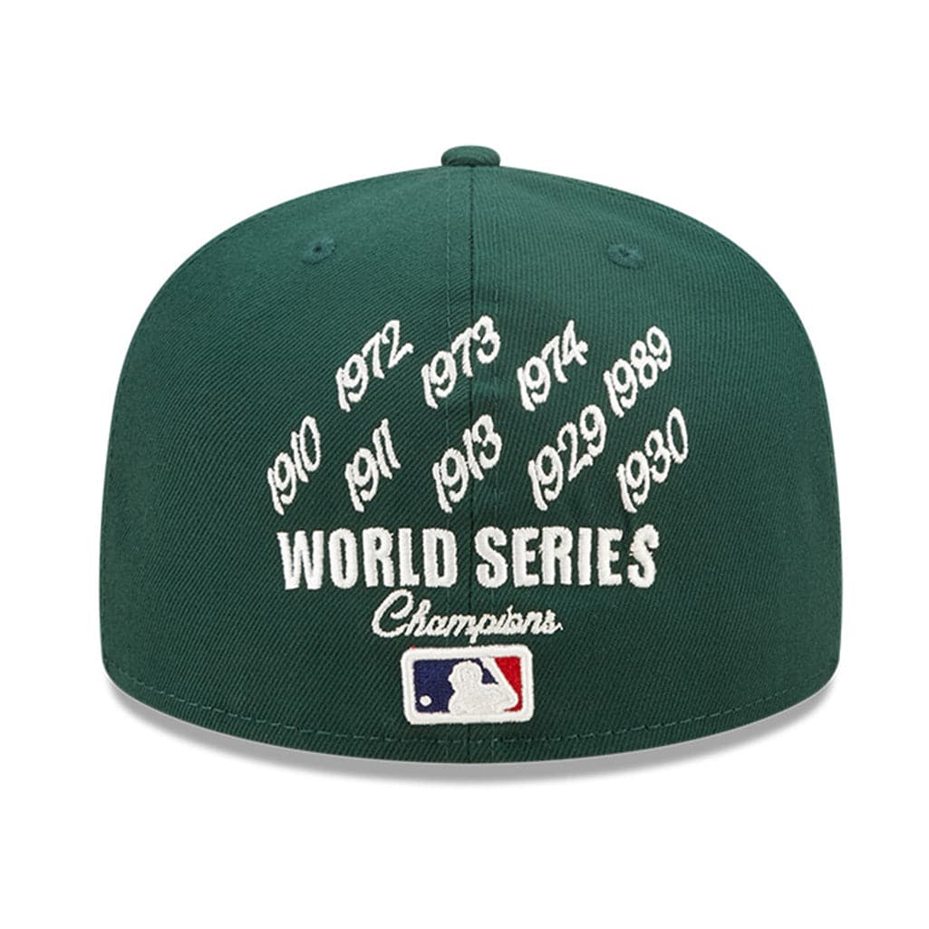 New Era Caps Oakland Athletics New Era MLB Crown Champs 59FIFTY Fitted Hat - Green