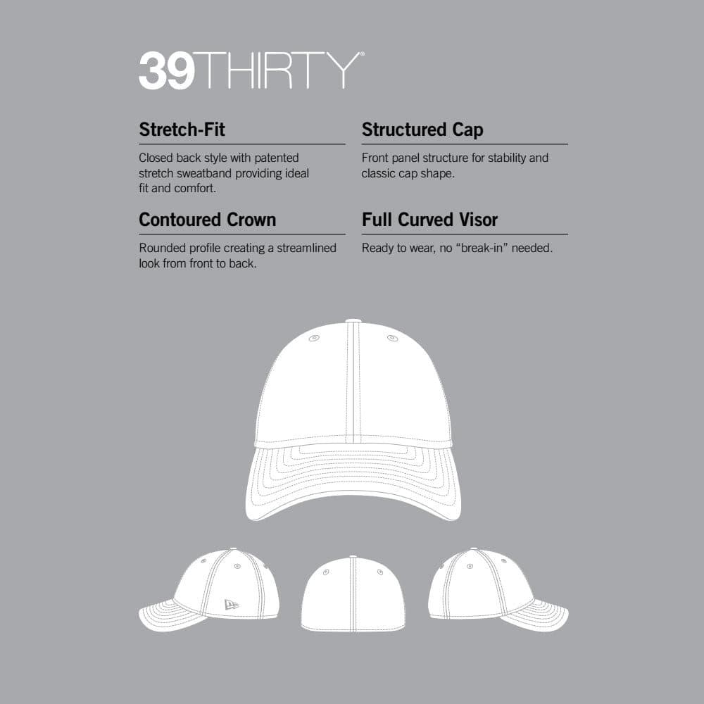 New Era Caps Oakland Athletics New Era MLB Gold Special 39THIRTY Curve Hat - Black