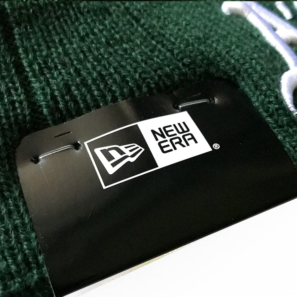 New Era Beanies Oakland Athletics New Era MLB On-Field Team Cuffed Knit Beanie - Green
