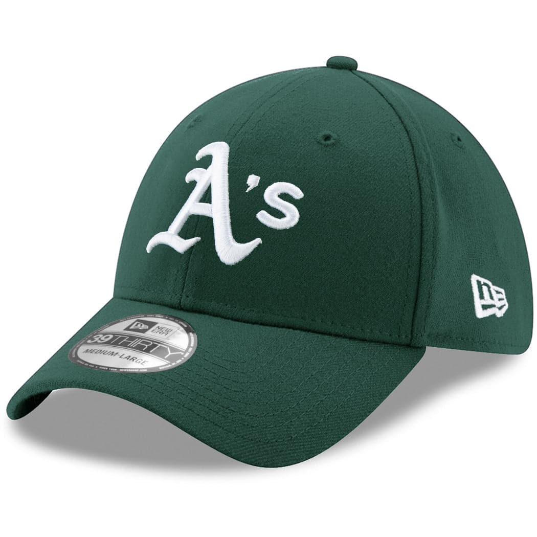 New Era Caps Oakland Athletics New Era MLB Team 39THIRTY Stretch-Fit Hat - Green