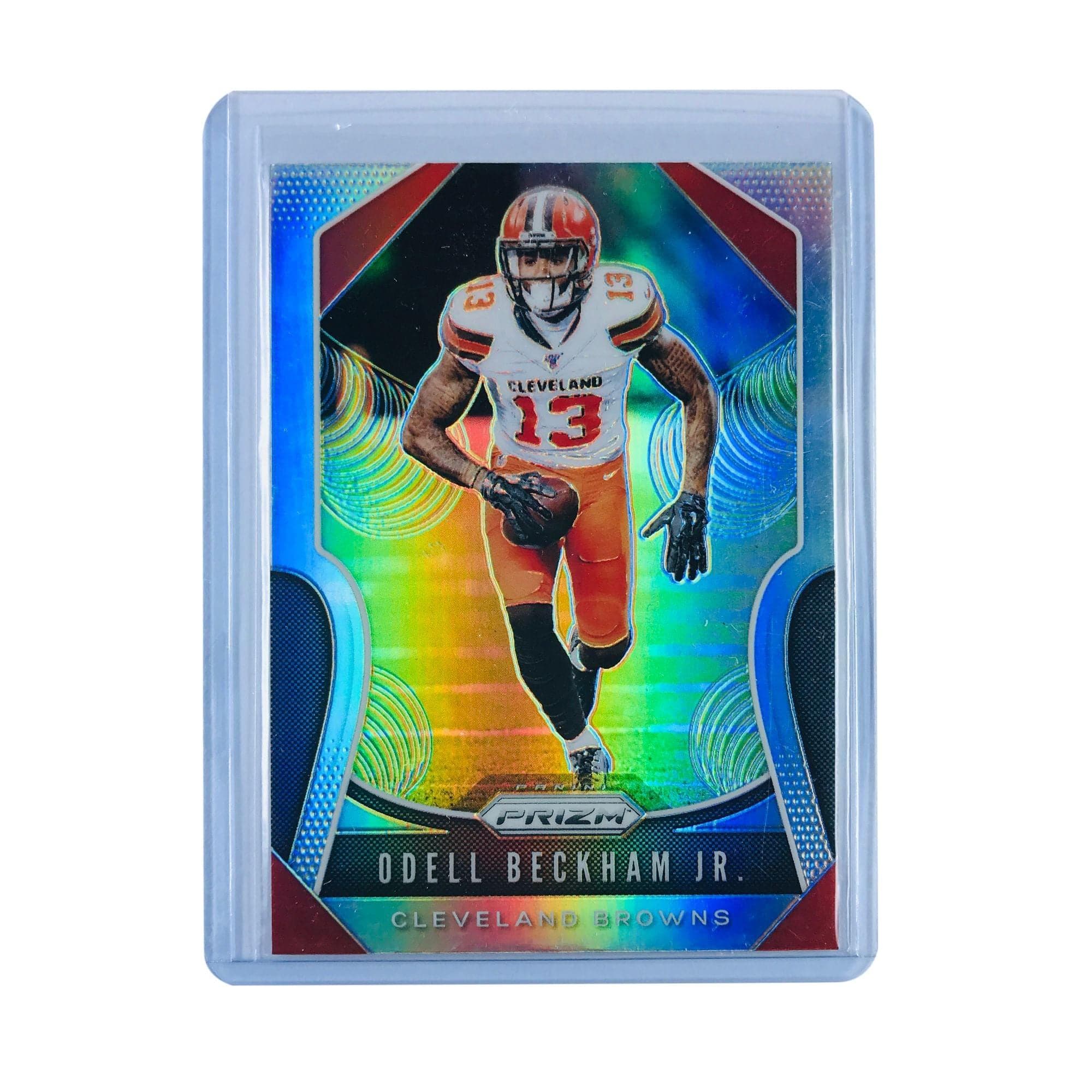 Panini Cards Odell Beckham Jr Cleveland Browns 2019 Panini Prizm NFL Silver 86 Card