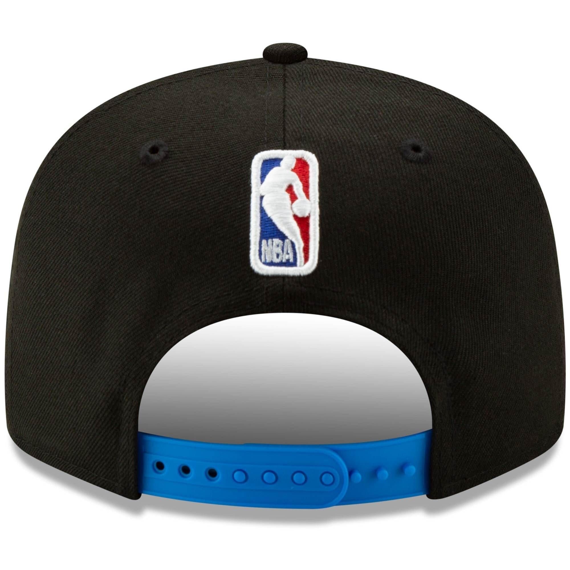 New Era Caps Oklahoma City Thunder New Era NBA 2020 Back Half 9FIFTY Snapback Hat - Black