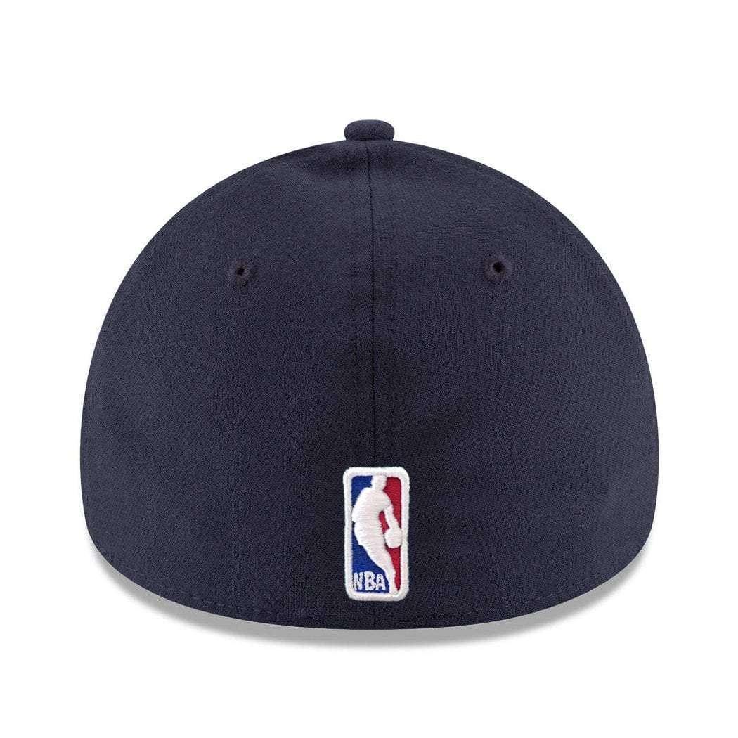 New Era Caps Oklahoma City Thunder New Era NBA Wordmark 39THIRTY Curve Hat - Navy