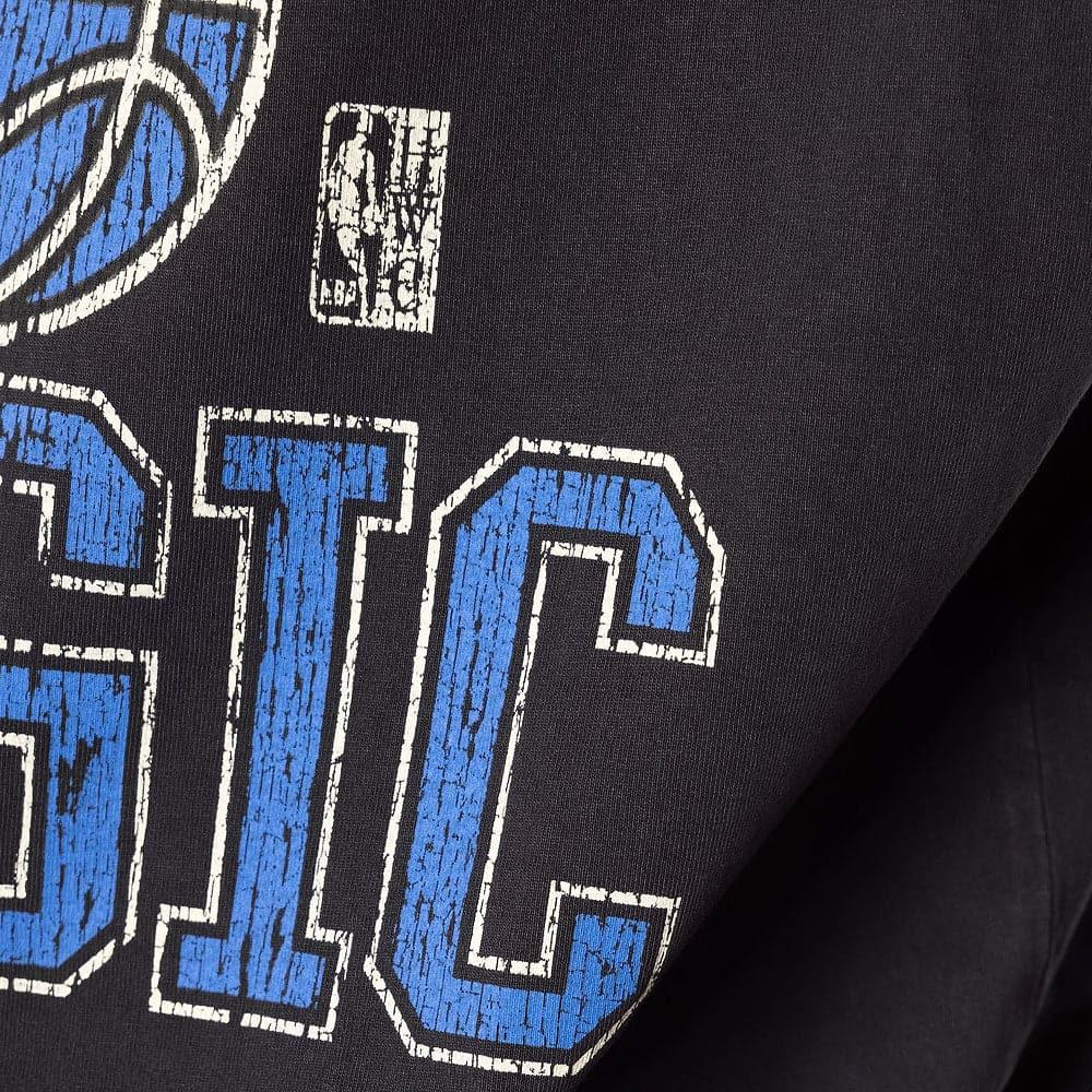 Mitchell And Ness T-Shirts Orlando Magic Mitchell & Ness NBA HWC Ivy Arch Vintage Muscle T-Shirt - Faded Black