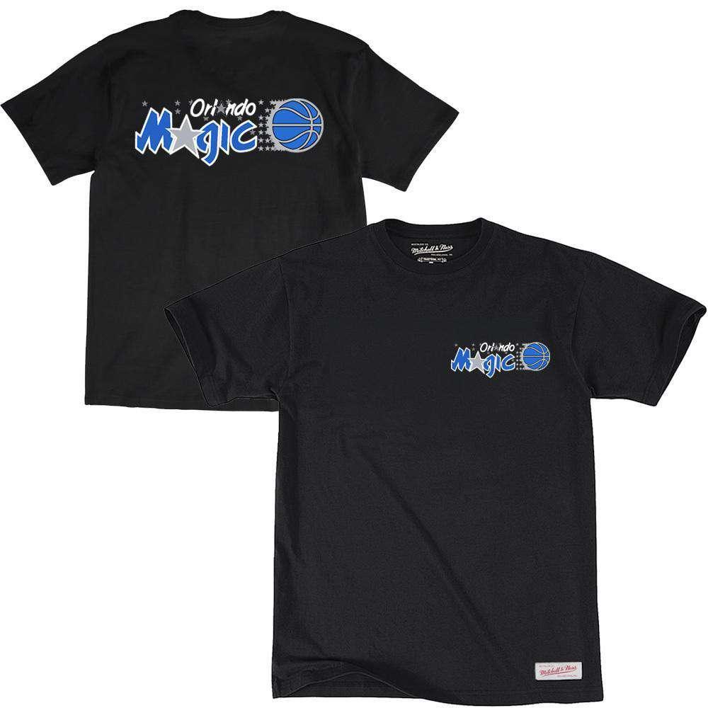 Mitchell And Ness T-Shirts S Orlando Magic Mitchell & Ness NBA Triple Double HWC T-Shirt - Black