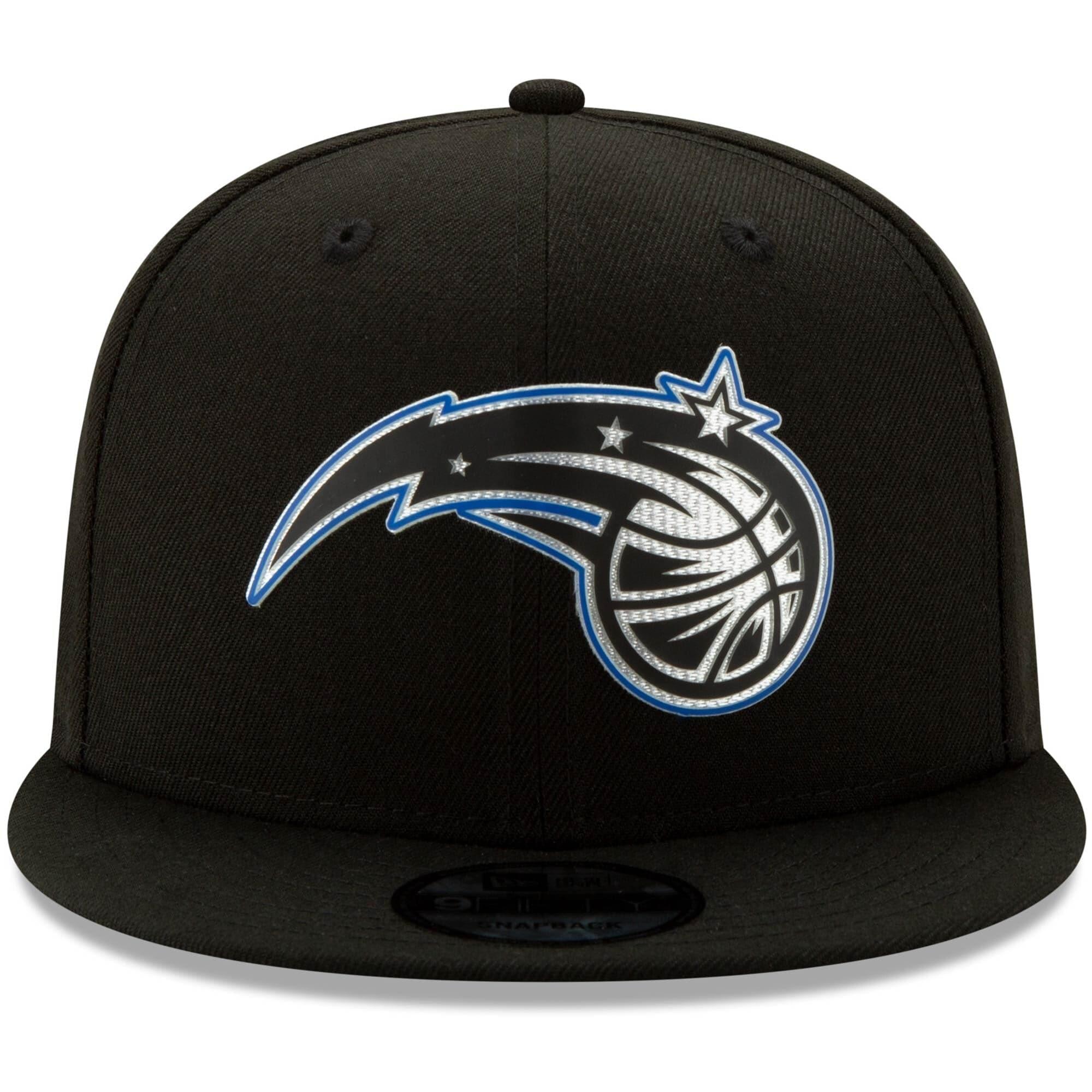 New Era Caps Orlando Magic New Era NBA 2020 Back Half 9FIFTY Snapback Hat - Black