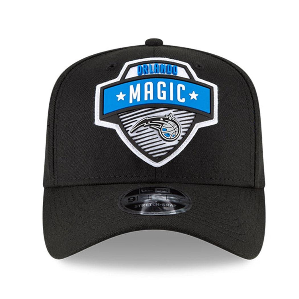 New Era Caps Orlando Magic New Era NBA 2020 Tip-Off 9FIFTY Stretch-Snap Curve Hat - Black