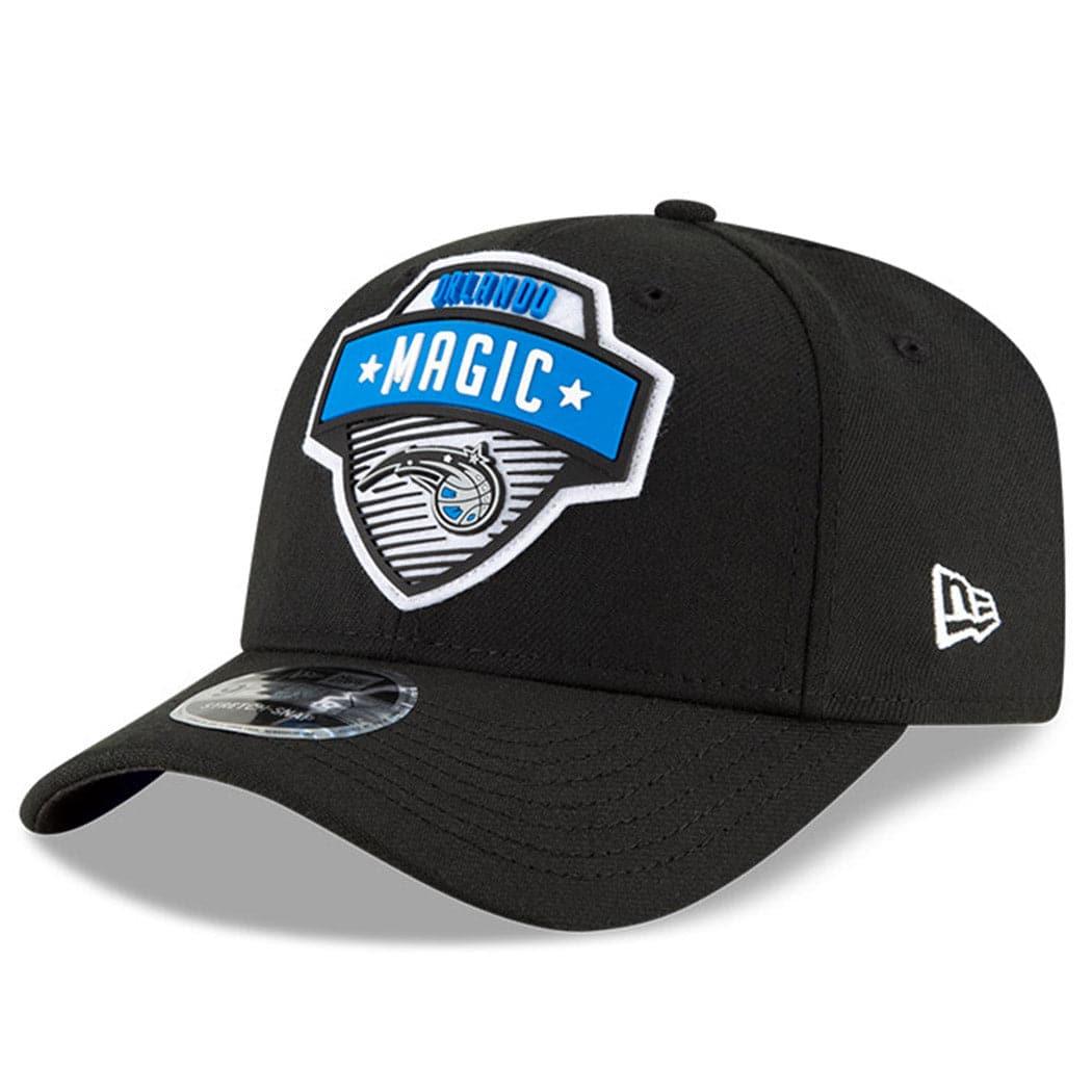 New Era Caps Orlando Magic New Era NBA 2020 Tip-Off 9FIFTY Stretch-Snap Curve Hat - Black