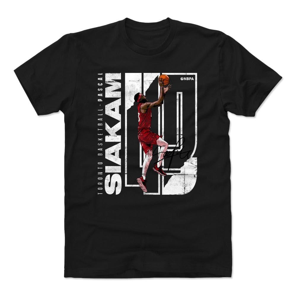 500 Level T-Shirts Pascal Siakam Toronto Raptors 500 Level NBA Stretch T-Shirt - Black