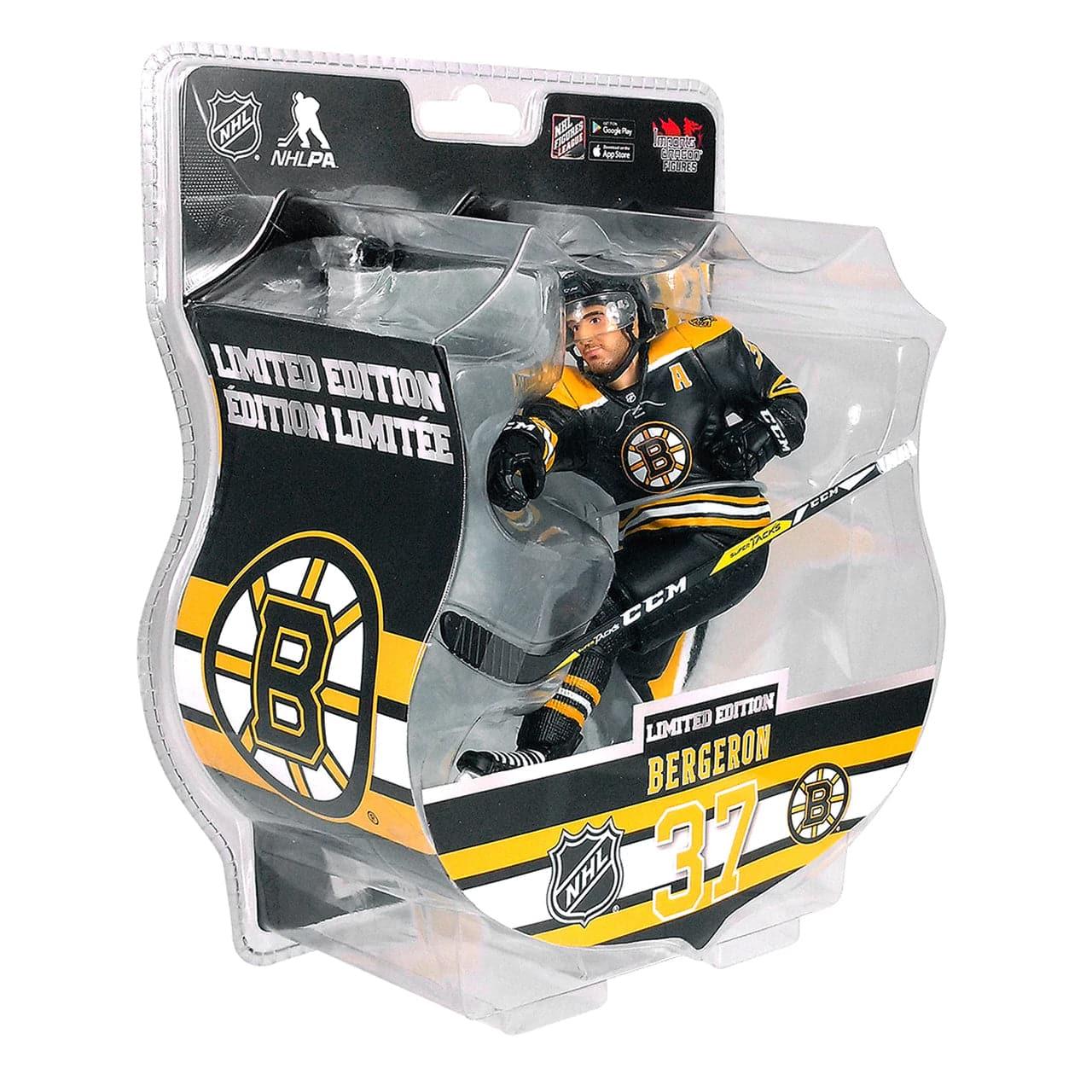 Imports Dragon Figures Patrice Bergeron Boston Bruins Imports Dragon NHL 6" Action Figure -