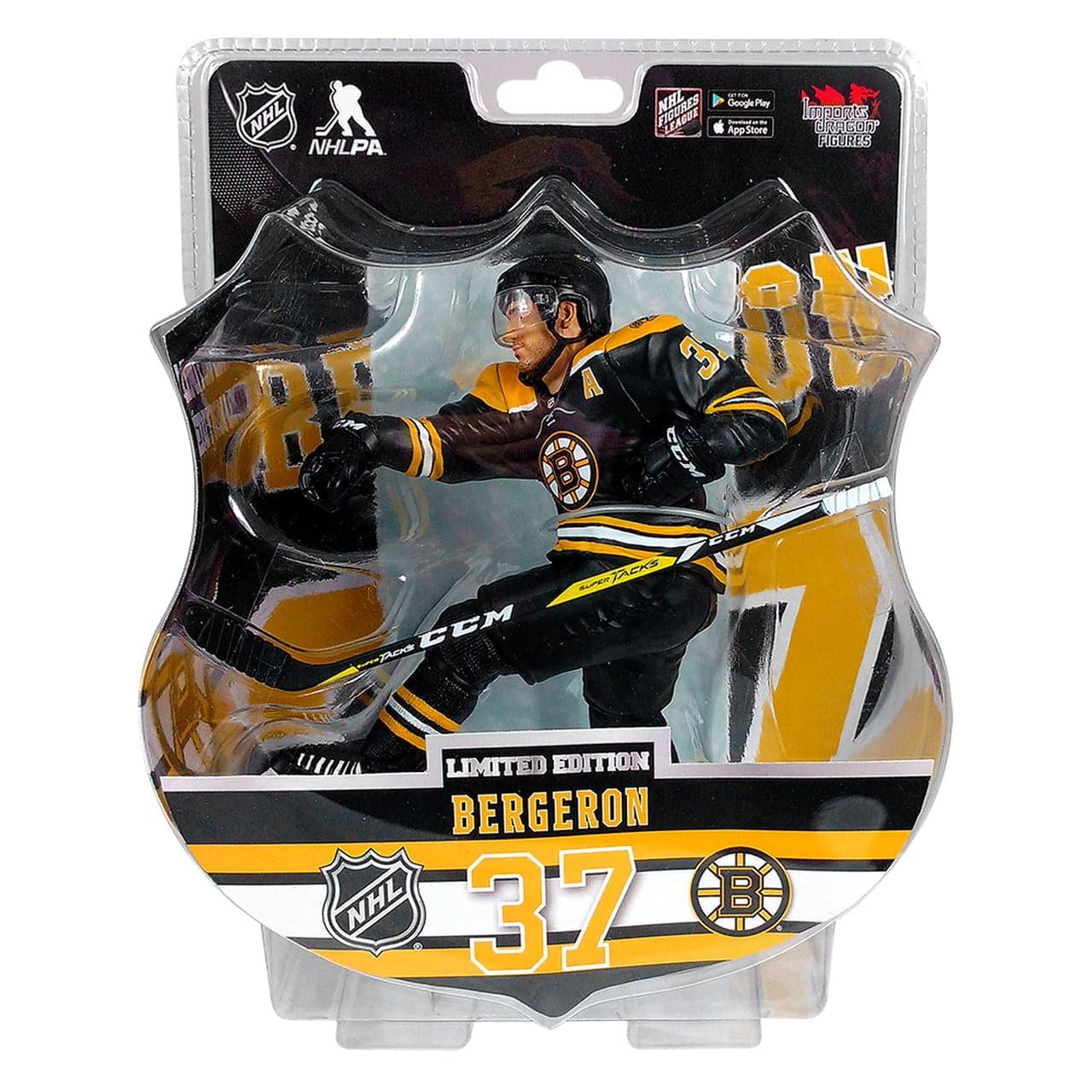 Imports Dragon Figures Patrice Bergeron Boston Bruins Imports Dragon NHL 6" Action Figure -