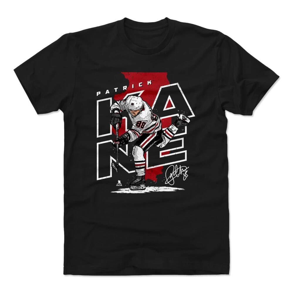 500 Level T-Shirts Patrick Kane Chicago Blackhawks 500 Level NHL Player T-Shirt - Black
