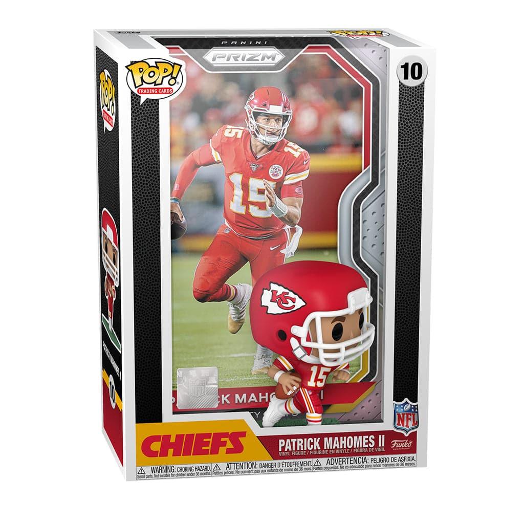 Funko Figures Patrick Mahomes Kansas City Chiefs Funko NFL Prizm Trading Card Figure - Red