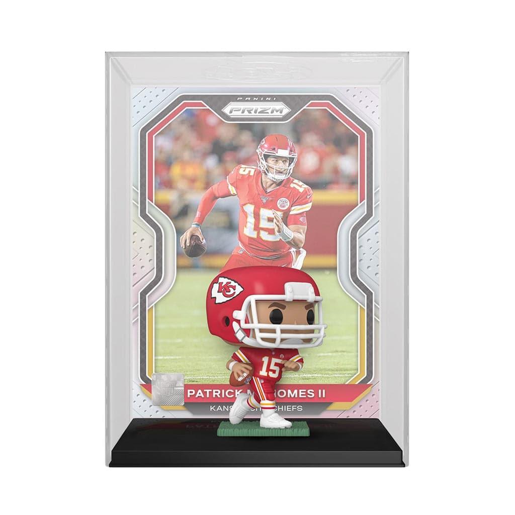 Funko Figures Patrick Mahomes Kansas City Chiefs Funko NFL Prizm Trading Card Figure - Red