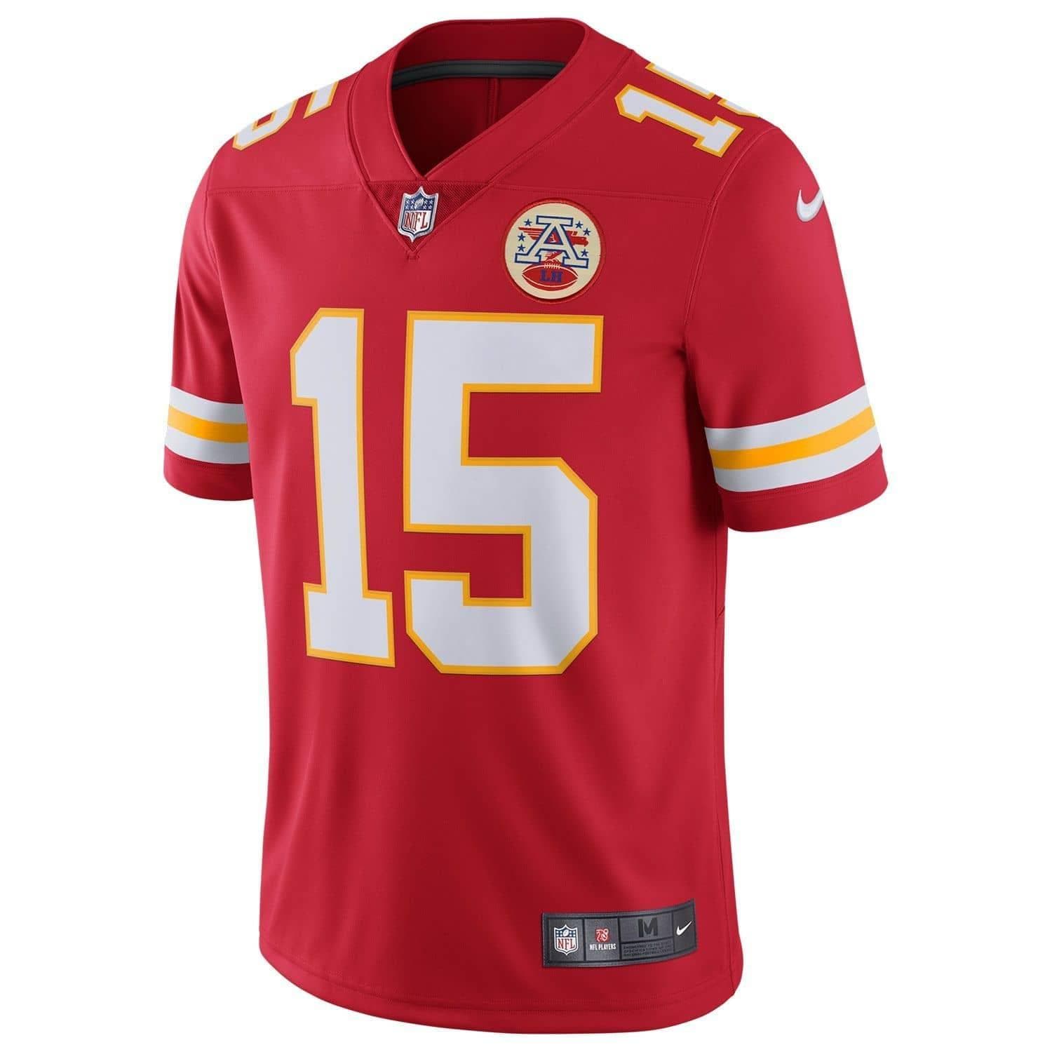 Nike Jerseys Patrick Mahomes Kansas City Chiefs Nike NFL Limited Jersey - Red