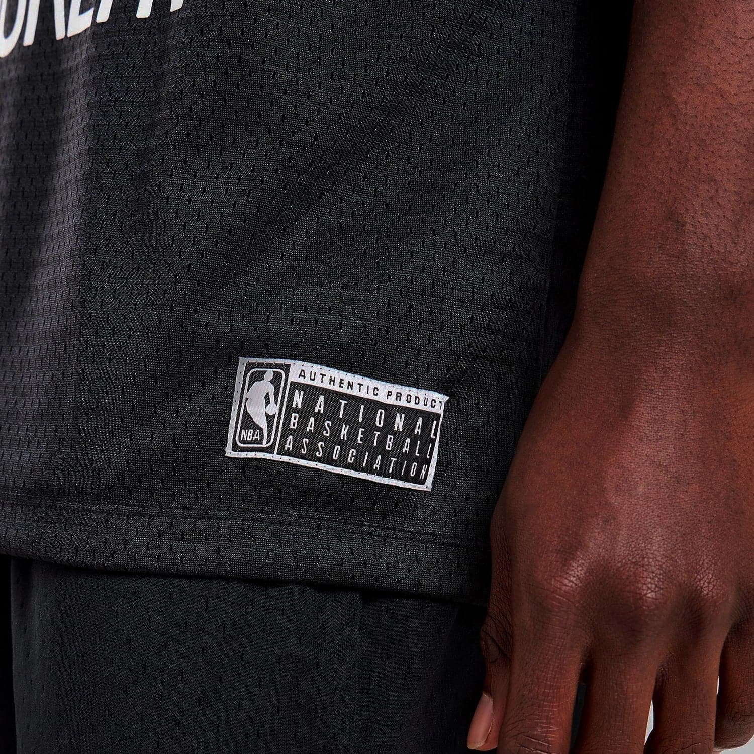 NBA Essentials Jerseys Patty Mills Brooklyn Nets NBA Essentials Name & Number Mesh Jersey - Black