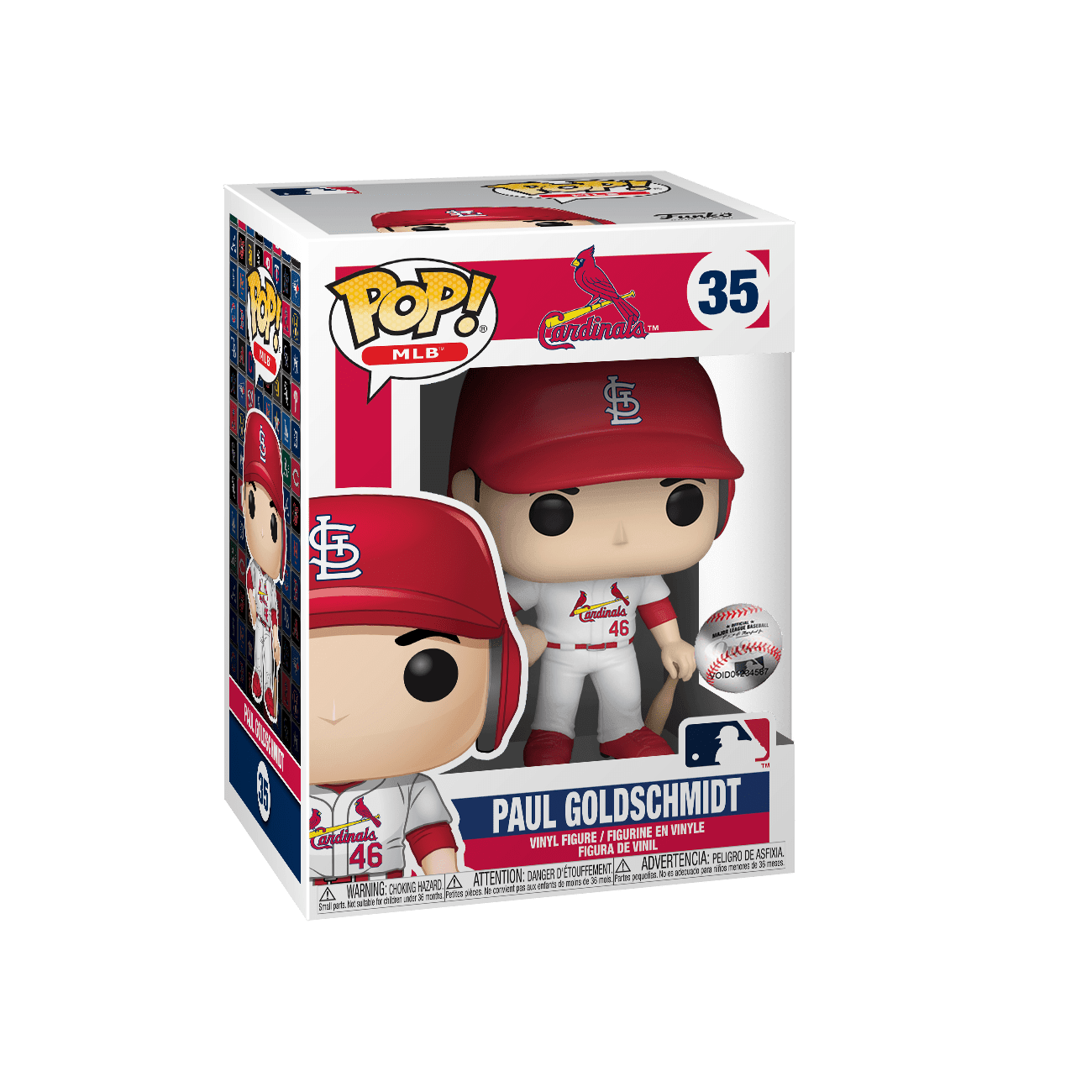 Funko Figures Paul Goldschmidt St Louis Cardinals MLB Funko Pop Vinyl 3.75" Figure