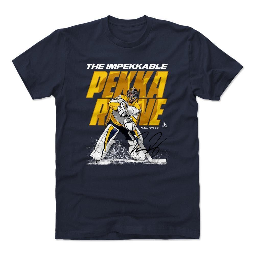 500 Level T-Shirts Pekka Rinne Nashville Predators 500 Level NHL Goalie T-Shirt - Navy