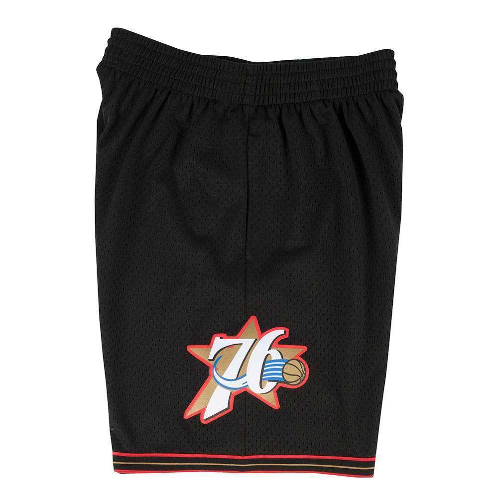 Mitchell And Ness Shorts Philadelphia 76ers Mitchell & Ness NBA HWC Swingman Shorts - Black