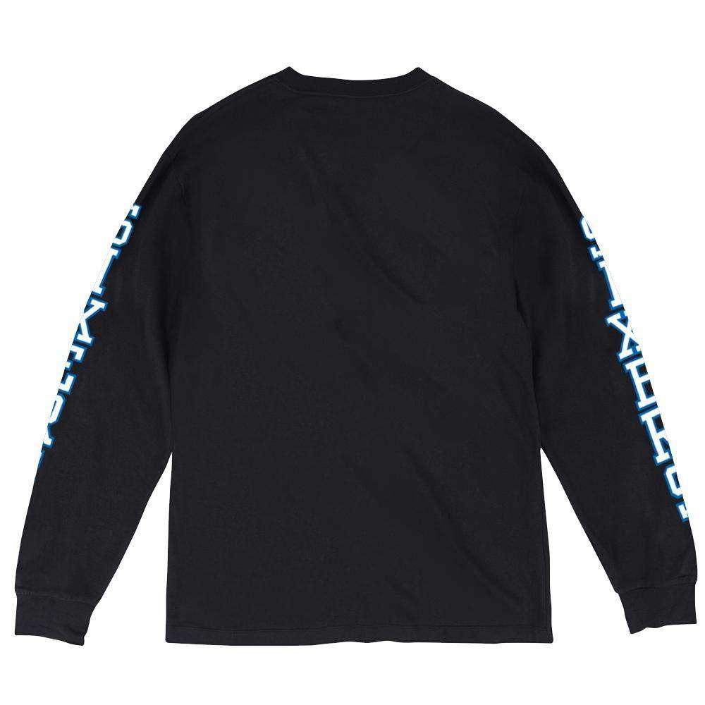 Mitchell And Ness Long Sleeve Tees Philadelphia 76ers Mitchell & Ness NBA Iconic Long Sleeve T-Shirt - Black