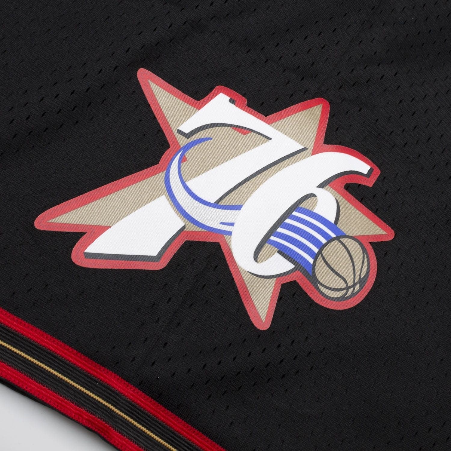 Mitchell And Ness Shorts Philadelphia 76ers Mitchell & Ness NBA Swingman Shorts 00-01  - Black