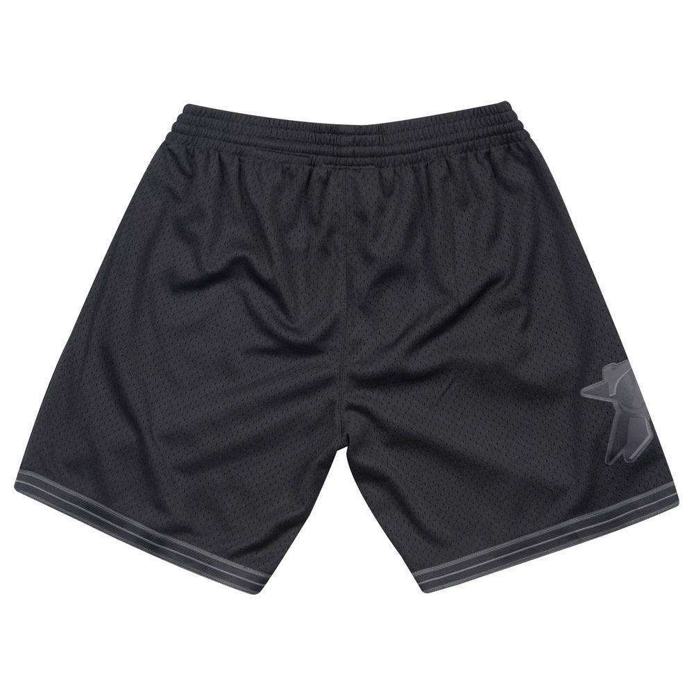 Mitchell And Ness Shorts Philadelphia 76ers Mitchell & Ness NBA Tonal Black Swingman Shorts