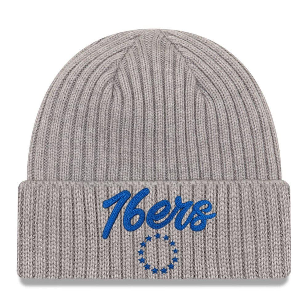 New Era Beanies Philadelphia 76ers New Era 2020 NBA Draft Knit Beanie - Heather Grey