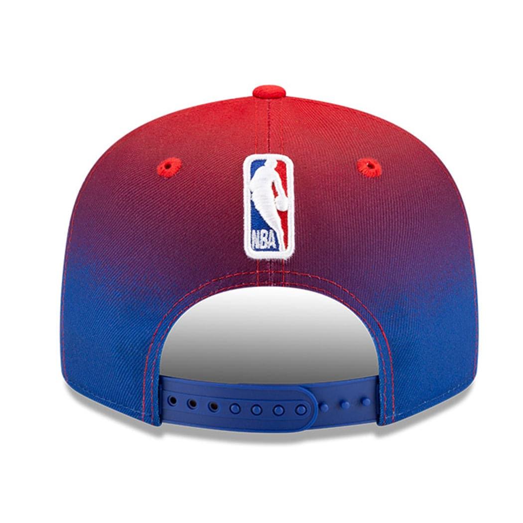 New Era Caps Philadelphia 76ers New Era NBA 2021 Back Half 9FIFTY Snapback Hat - Red