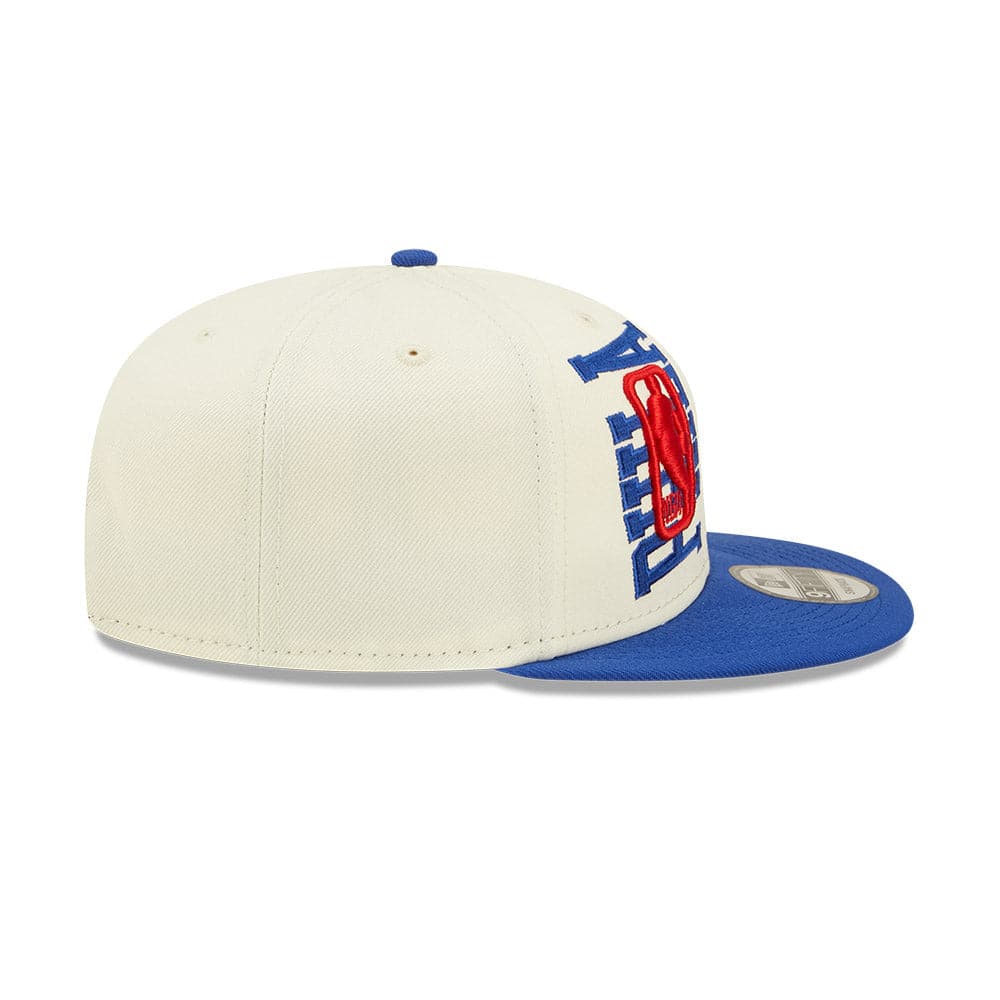 New Era Caps Philadelphia 76ers New Era NBA 2022 Draft 9FIFTY Snapback Hat - Cream