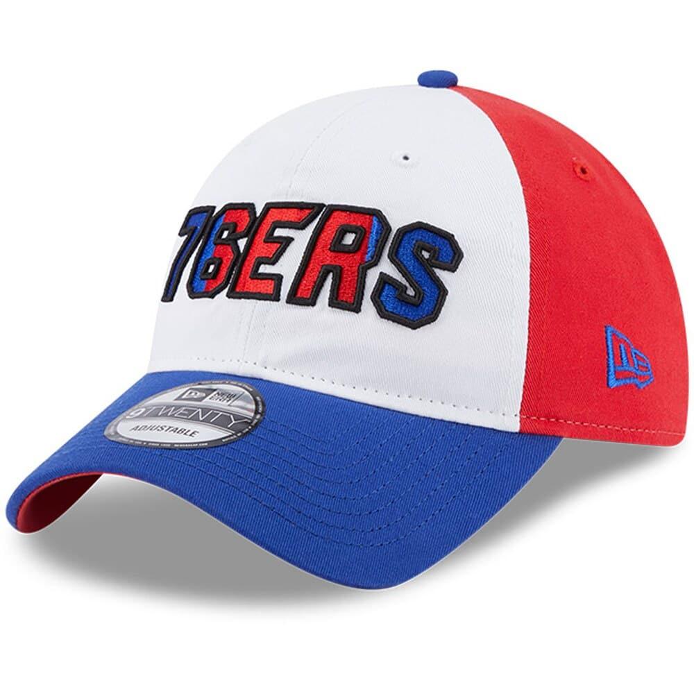 New Era Caps Philadelphia 76ers New Era NBA 22-23 Back Half 9TWENTY Strapback Hat