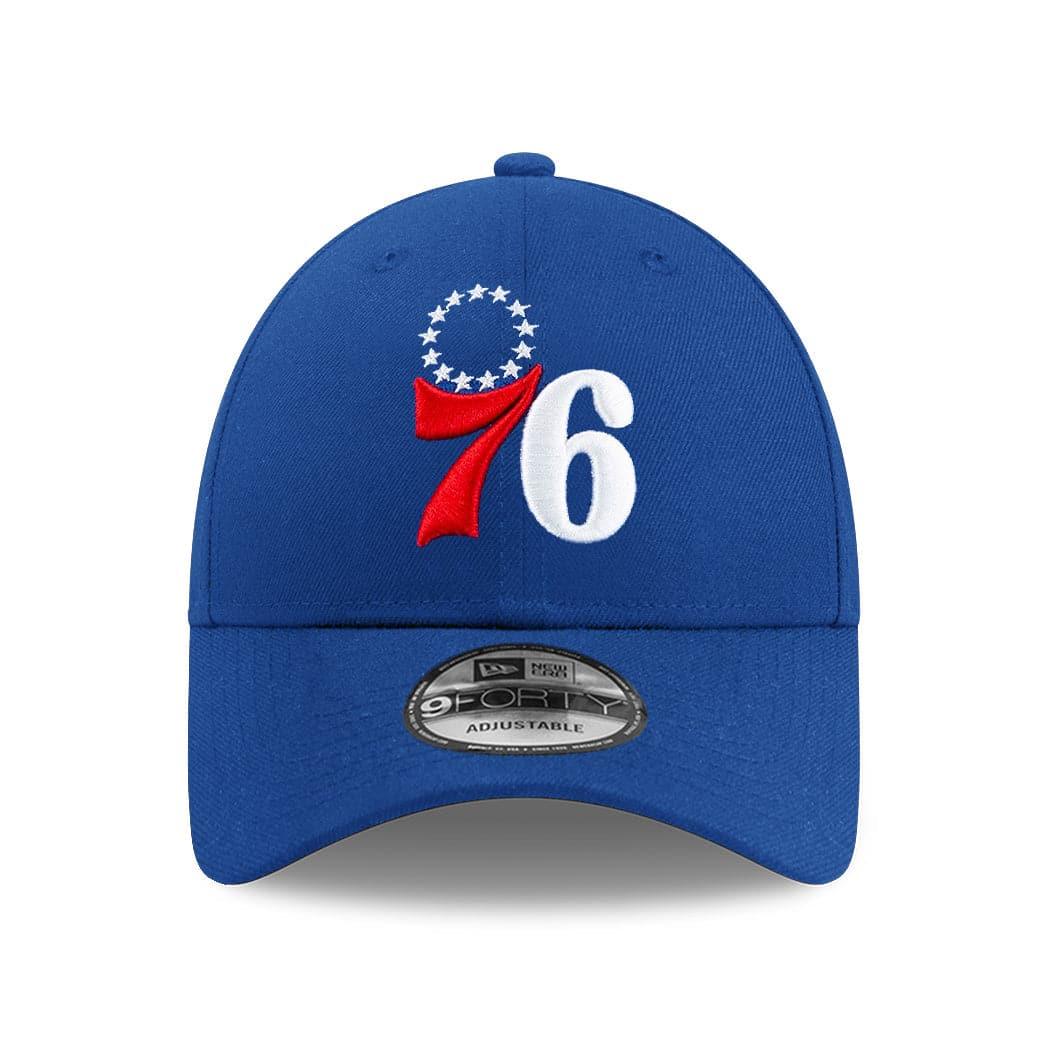 New Era Caps Philadelphia 76ers New Era NBA Team 9FORTY Snapback Hat - Blue
