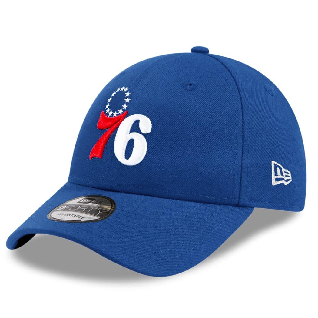 New Era Caps Philadelphia 76ers New Era NBA Team 9FORTY Snapback Hat - Blue