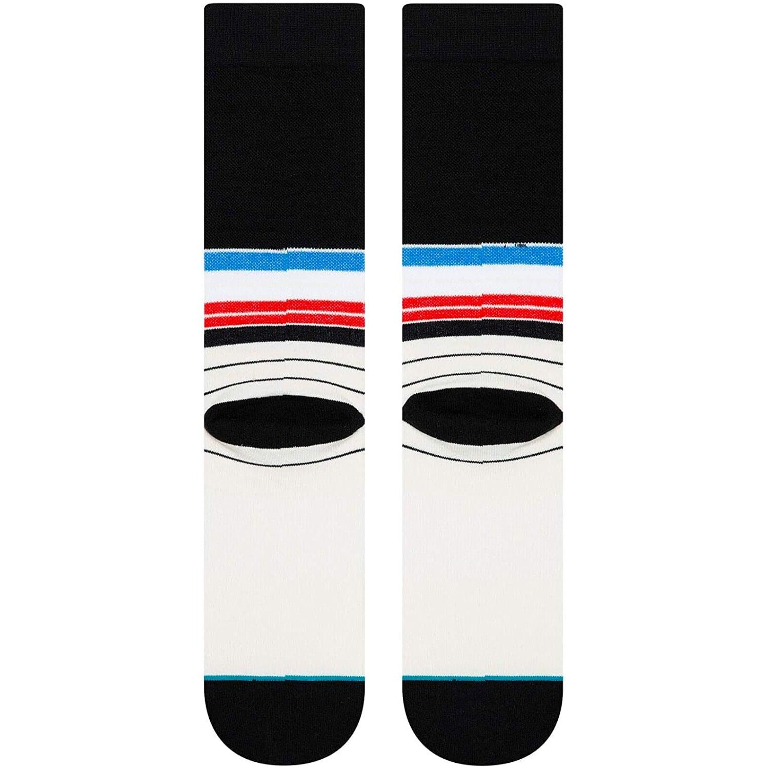 Stance Socks Philadelphia 76ers Stance NBA Baseline Crew Socks - Black